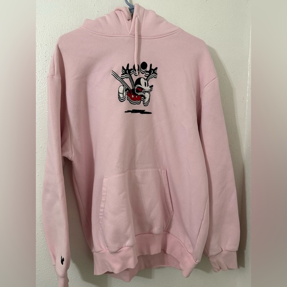 Disney Other - Disney Pink Hoodie with Mickey Graphic